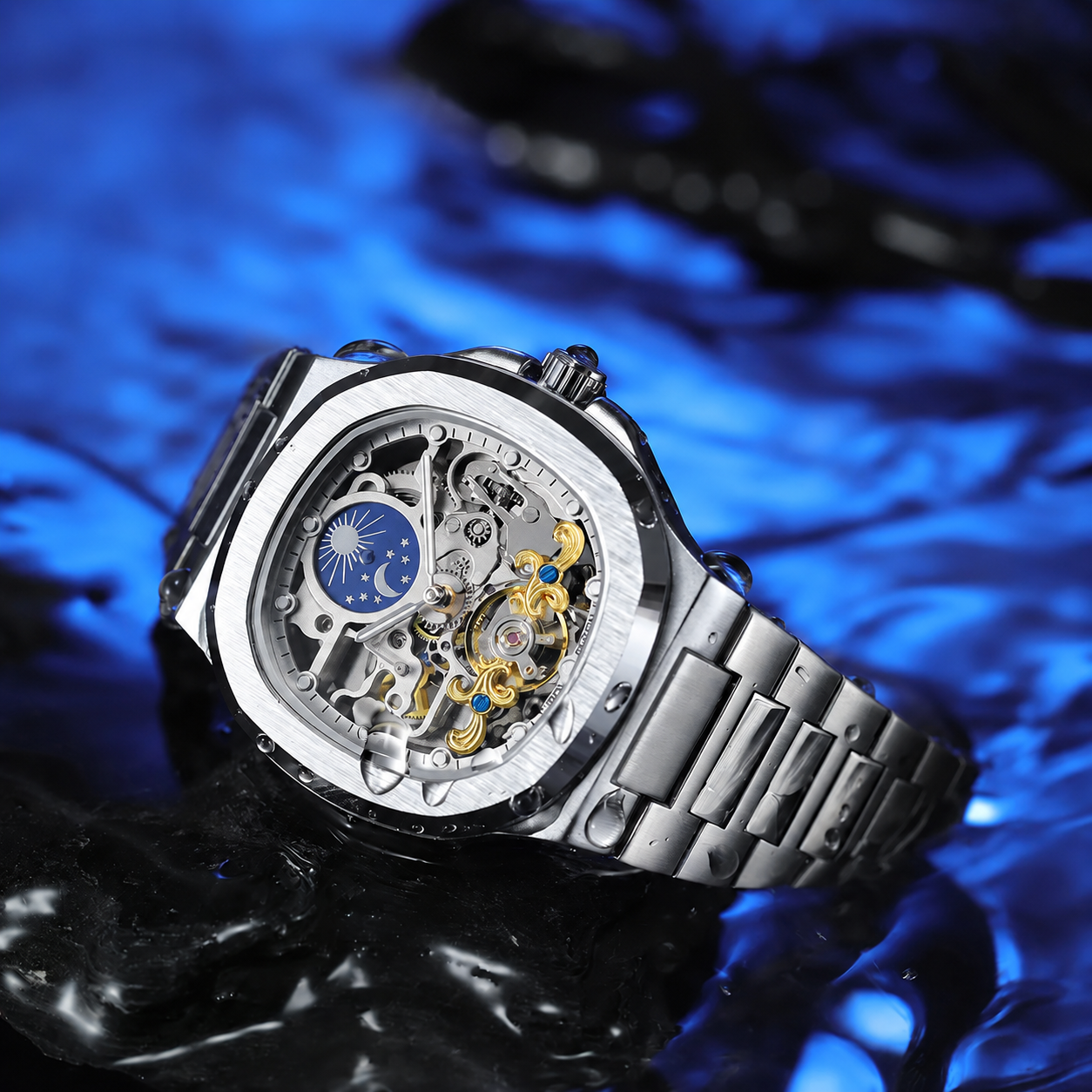 OR. Elegante Acciaio Lunare