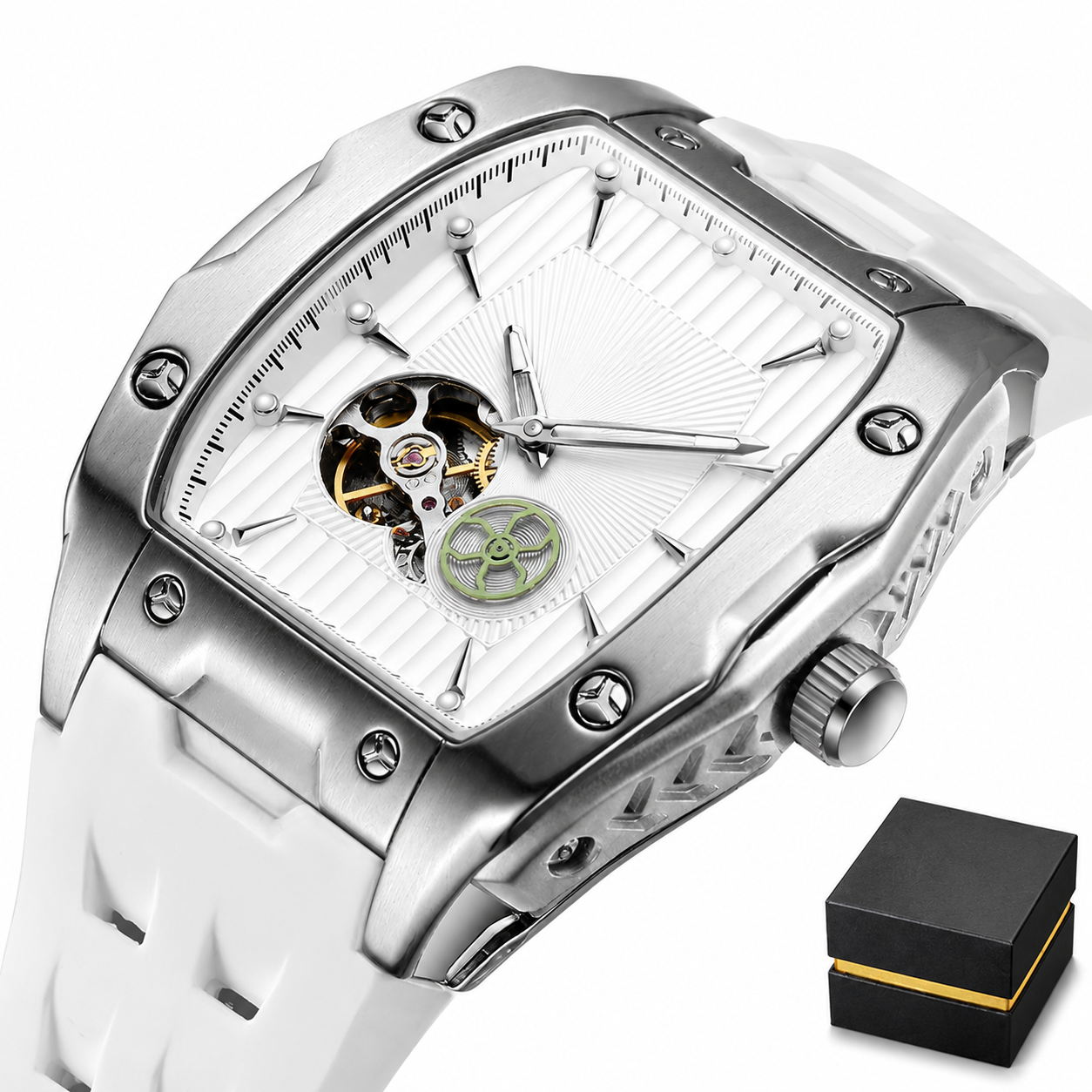 OR. Elegante Acciaio Bianco
